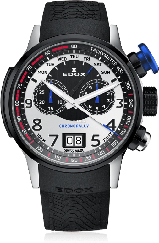 EDOX Chronorally 38001-TINNBU-BN
