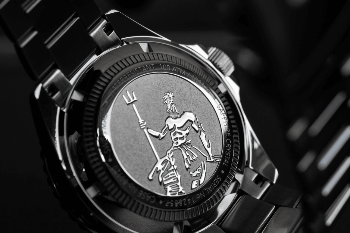 EDOX,Neptunian 44mm,44mm,Stainless Steel,Green,Automatic,Day,41hours,80120,80120-3VM-VDN1