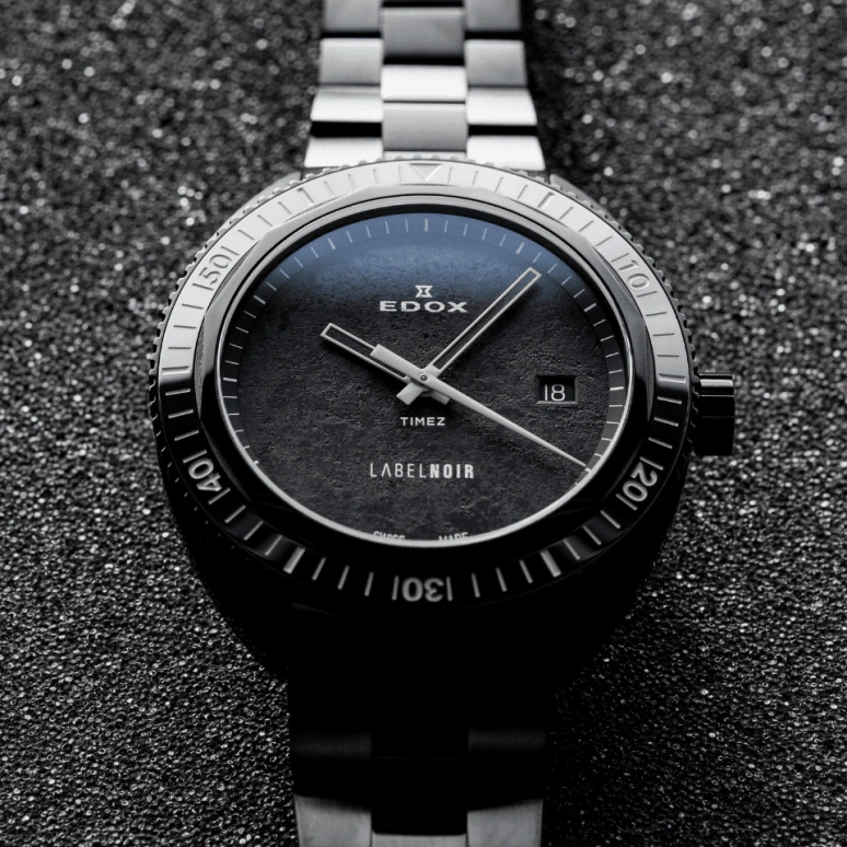 EDOX,Hydro-Sub 42mm,42mm,Stainless Steel,Black,Automatic,Day,41hours,80128,80128-37NLNM-NLN