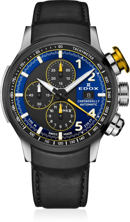 EDOX Chronorally 01129-TTNJCN-BUNJ
