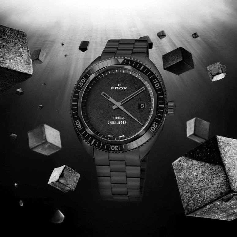 EDOX,Hydro-Sub 42mm,42mm,Stainless Steel,Black,Automatic,Day,41hours,80128,80128-37NLNM-NLN