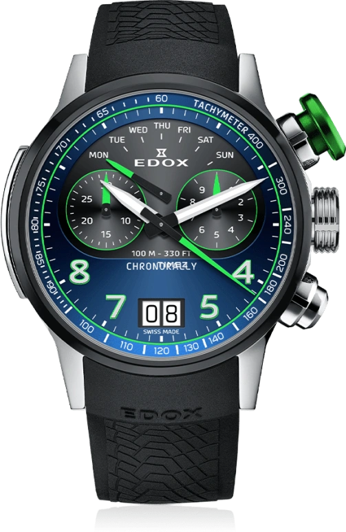 EDOX Chronorally 38003-TINV-BUNV