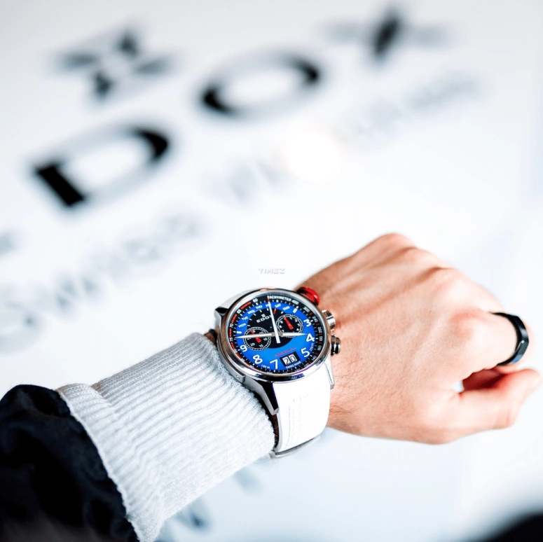 EDOX,Chronorally 48mm,48mm,Titanium,Blue,Black,Quartz,Chronograph,Date,Big Date,Retrograde,Sapphire,Round,38001,38001-TINR-BUDN