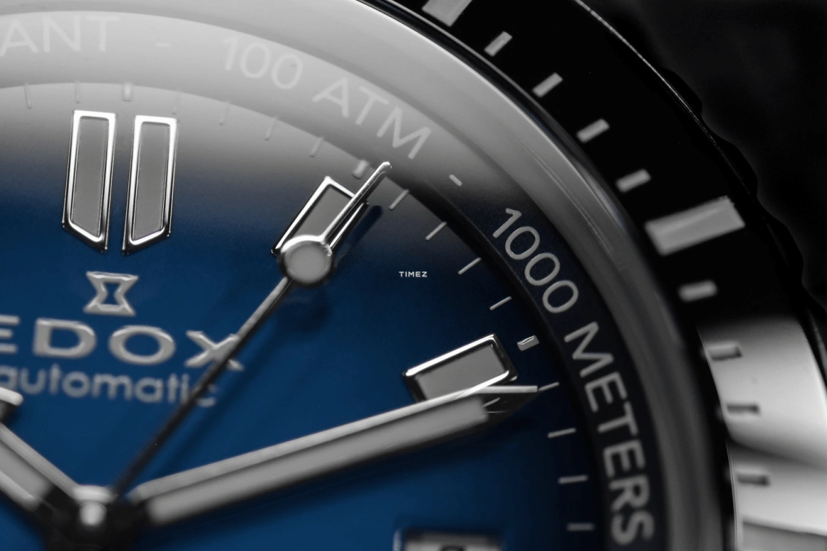 EDOX,Neptunian 44mm,44mm,Stainless Steel,Blue,Automatic,Day,41hours,80120,80120-3NCA-BUIDN