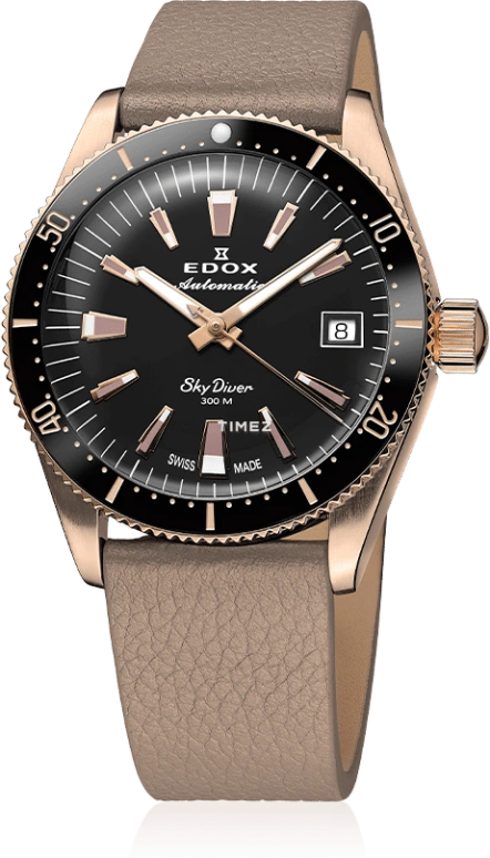 EDOX Skydiver 80131-37RNC-NI