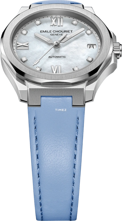 Emile Chouriet,CHALLENGER 33mm,33mm,Stainless Steel,White,Automatic,Day,40hours,01,01.1172.L.6.6.86.2