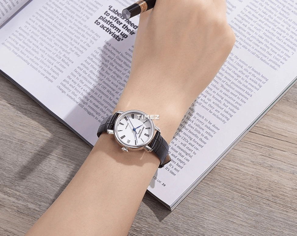 Emile Chouriet,LAC LÉMAN 30mm,30mm,Stainless Steel,White,Automatic,Day,Sapphire,Crystal Glass,01,01.1168.L30.6.6.25.2
