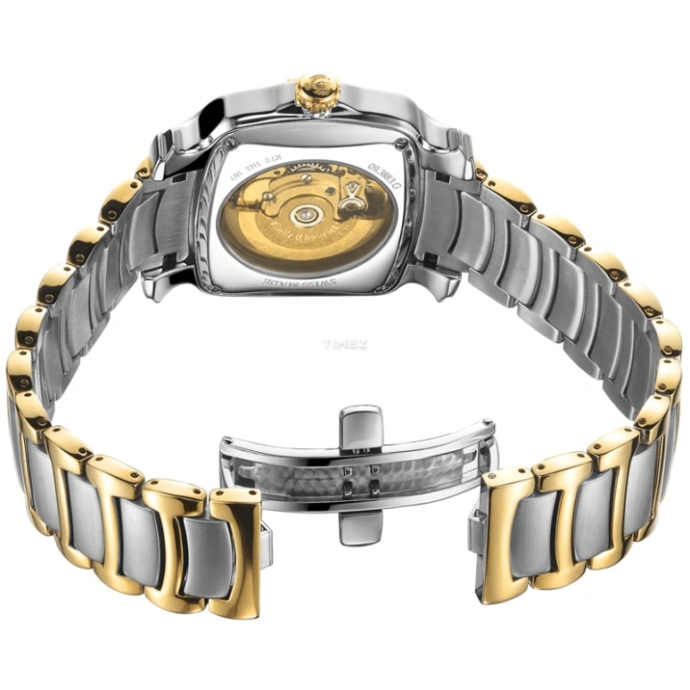 Emile Chouriet,PEARL 43.20x35mm,43.20x35mm,Stainless Steel,Yellow Gold,Silver,Automatic,Date,Day,09,09.3883.G.6.J.22.0