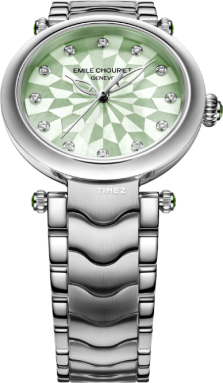 Emile Chouriet,FAIR LADY 29.20mm,29.20mm,Stainless Steel,Green,Automatic,38hours,In-house Caliber,06,06.2188.L.6.6.874.6