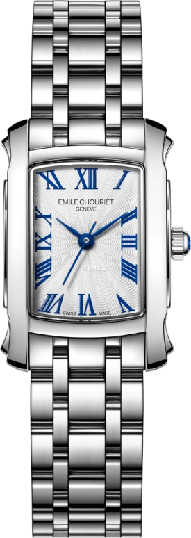 Emile Chouriet,ODYSSEE 20.10x23.40mm,20.10x23.40mm,Stainless Steel,White,Quartz,In-house Caliber,Sapphire,61,61.2149.L.6.2.259.6