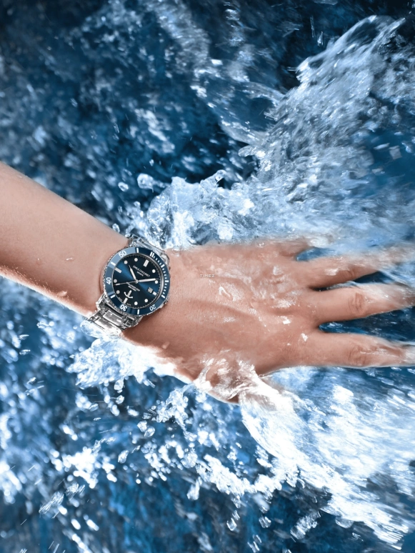 Emile Chouriet,CHALLENGER 42.50mm,42.50mm,Stainless Steel,Blue,Automatic,Day,Sapphire,Crystal Glass,08,08.1169.G.6.AW.93.6