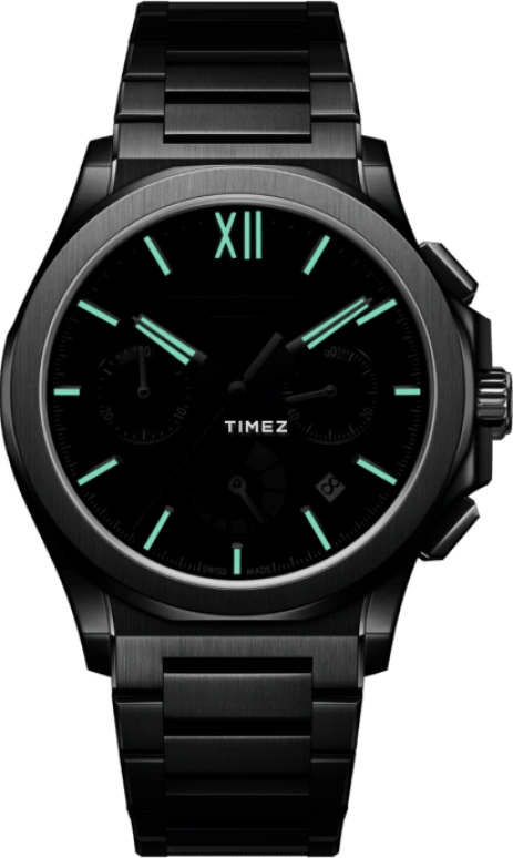 Emile Chouriet,CHALLENGER 41mm,41mm,Stainless Steel,Blue,Automatic,Chronograph,Day,Power Reserve Indicator,16,16.1172.G.6.6.N8.6