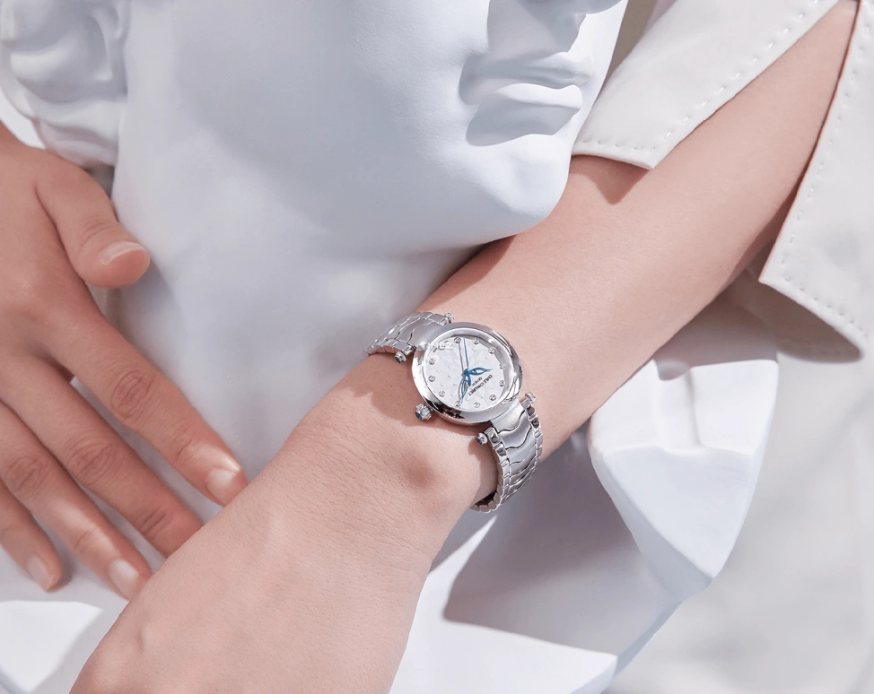 Emile Chouriet,FAIR LADY 29.20mm,29.20mm,Stainless Steel,Silver,Automatic,Sapphire,Crystal Glass,Round,06,06.2188.L.6.6.27.6