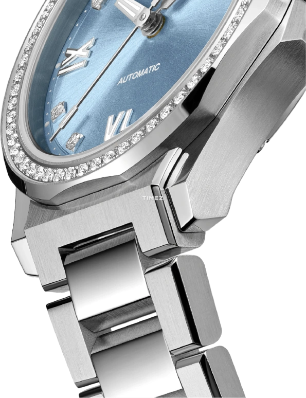 Emile Chouriet,CHALLENGER 33mm,33mm,Stainless Steel,Blue,Automatic,Day,Sapphire,Crystal Glass,01,01.1172.L.6.D.96.6