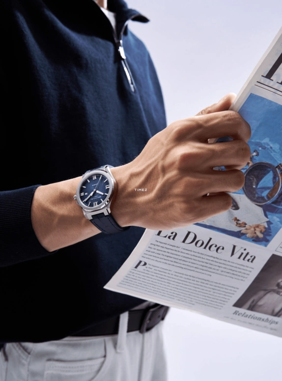 Emile Chouriet,CHALLENGER 41mm,41mm,Stainless Steel,Blue,Automatic,Day,38hours,08,08.1172.G.6.6.N8.8