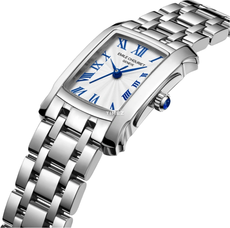 Emile Chouriet,ODYSSEE 20.10x23.40mm,20.10x23.40mm,Stainless Steel,White,Quartz,In-house Caliber,Sapphire,61,61.2149.L.6.2.259.6