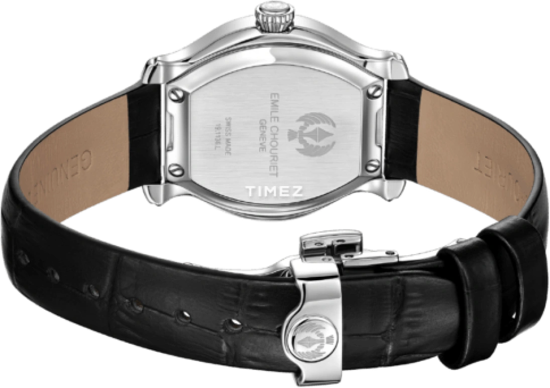 Emile Chouriet,CONTEMPORARY LUXURY 27x27.80mm,27x27.80mm,Stainless Steel,Silver,Automatic,Day,45hours,19,19.1136.L.6.6.25.2