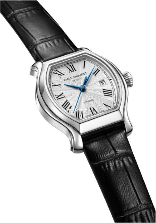 Emile Chouriet,CONTEMPORARY LUXURY 27x27.80mm,27x27.80mm,Stainless Steel,Silver,Automatic,Day,45hours,19,19.1136.L.6.6.25.2