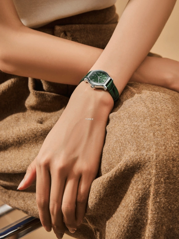 Emile Chouriet,CONTEMPORARY LUXURY 27mm,27mm,Stainless Steel,Green,Automatic,Day,Sapphire,Crystal Glass,19,19.1136.L.6.6.45.2