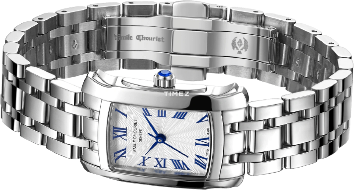 Emile Chouriet,ODYSSEE 20.10x23.40mm,20.10x23.40mm,Stainless Steel,White,Quartz,In-house Caliber,Sapphire,61,61.2149.L.6.2.259.6