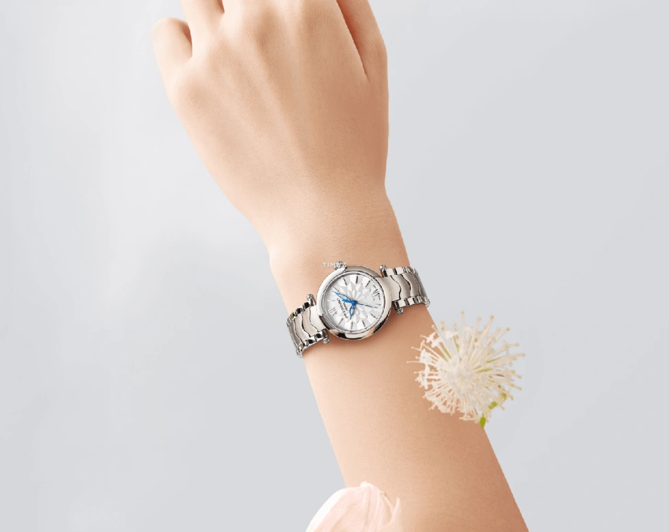 Emile Chouriet,FAIR LADY 29.20mm,29.20mm,Stainless Steel,Silver,Automatic,Sapphire,Crystal Glass,Round,06,06.2188.L.6.6.28.6