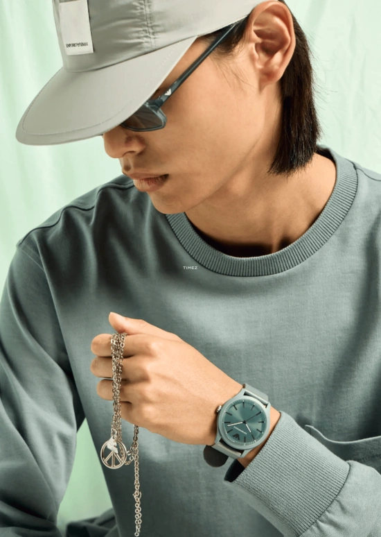 EMPORIO ARMANI,man 45mm,45mm,Plastic,Stainless Steel,Green,Quartz,Glass,Round,AR11654 NLP NLC