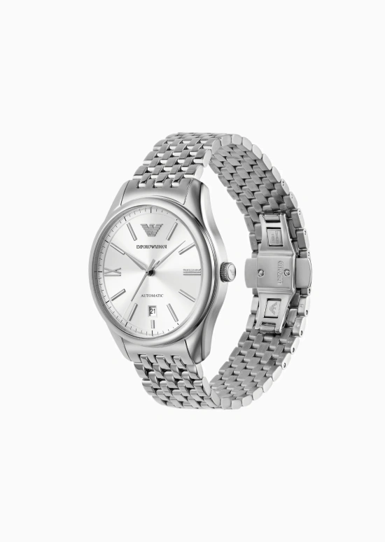 EMPORIO ARMANI,man 41mm,41mm,Stainless Steel,White,Automatic,Day,Round,AR60076 NLP1 NLC