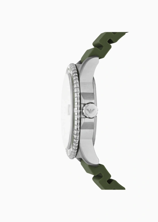 EMPORIO ARMANI,man ,Stainless Steel,Green,Quartz,Day,Hardlex,Crystal Glass,AR11638 NLP NLC
