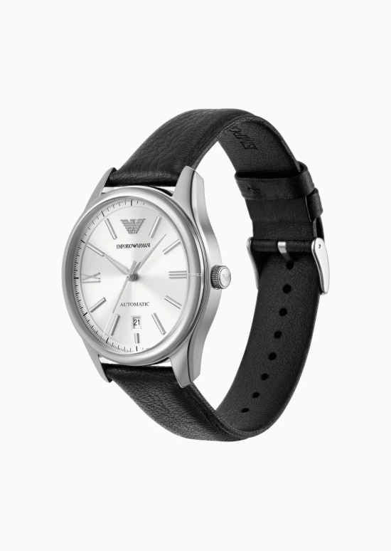 EMPORIO ARMANI,man 41mm,41mm,Stainless Steel,White,Automatic,Day,Hardlex,Crystal Glass,AR60077 NLP NLC
