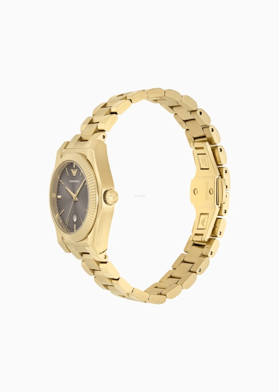 EMPORIO ARMANI,woman 32mm,32mm,Stainless Steel,Brown,Quartz,Day,Glass,AR11700NLPNLC