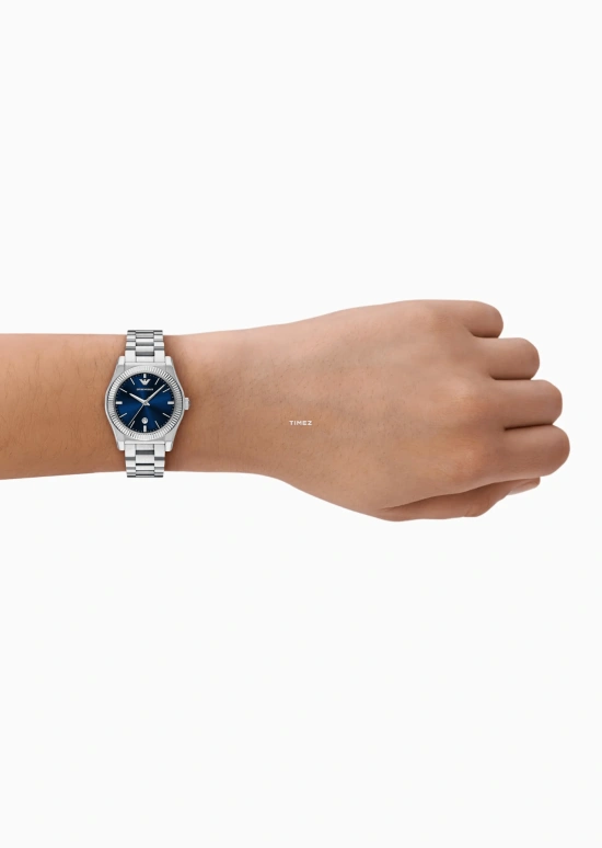 EMPORIO ARMANI,woman 32mm,32mm,Stainless Steel,Blue,Automatic,Day,Glass,AR11717 NLP NLC