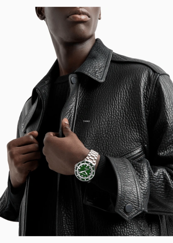 EMPORIO ARMANI,man 42.50mm,42.50mm,Stainless Steel,Green,Automatic,Day,Sapphire,Crystal Glass,AR60080 NLP1 NLC