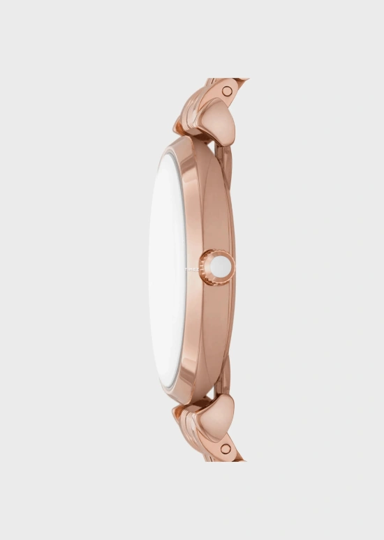 EMPORIO ARMANI,woman 32mm,32mm,Stainless Steel,White,Quartz,Round,Rose Gold,AR11446 NLP NLC