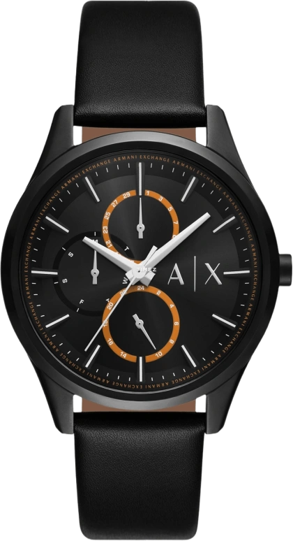 EMPORIO ARMANI,man 42mm,42mm,Stainless Steel,Black,Quartz,Date,Day,AX1886AX1886 NLP NLC