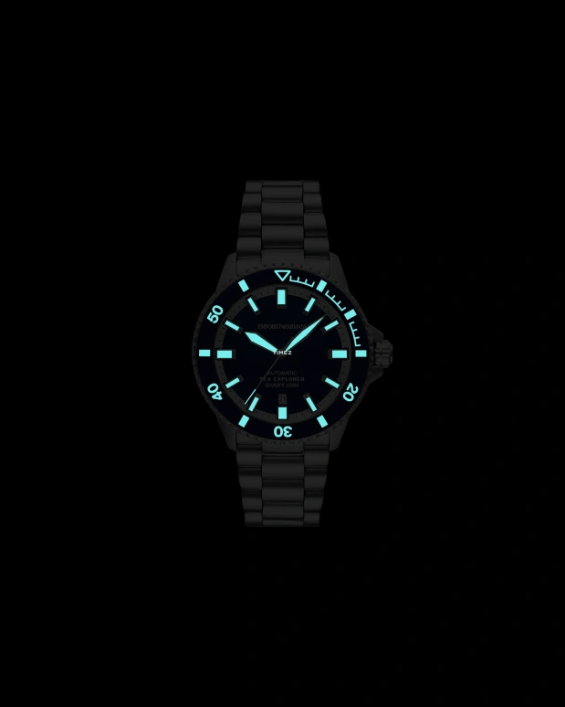 EMPORIO ARMANI,man 42mm,42mm,Stainless Steel,Blue,Automatic,Day,Sapphire,Crystal Glass,AR60087 NLP NLC
