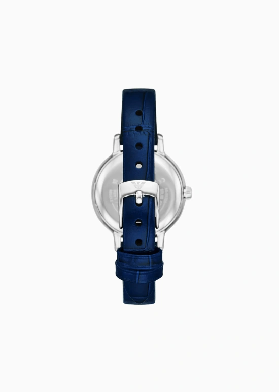 EMPORIO ARMANI,woman 32mm,32mm,Stainless Steel,Blue,Quartz,Hardlex,Round,AR80080SET NLP NLC