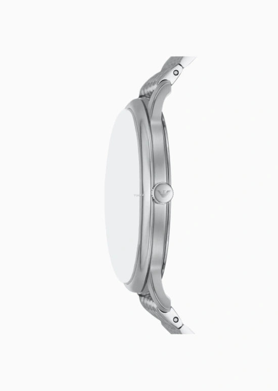 EMPORIO ARMANI,man 42mm,42mm,Stainless Steel,White,Quartz,Day,Hardlex,Crystal Glass,AR11599 NLP NLC