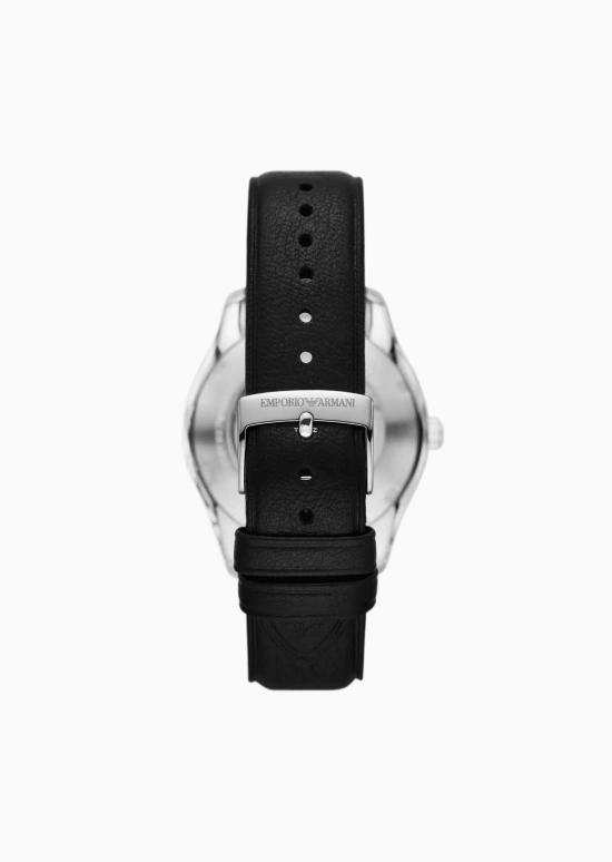 EMPORIO ARMANI,man 41mm,41mm,Stainless Steel,White,Automatic,Day,Hardlex,Crystal Glass,AR60077 NLP NLC