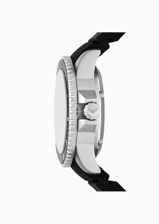 EMPORIO ARMANI,man 42mm,42mm,Stainless Steel,Black,Automatic,Day,Sapphire,Crystal Glass,AR60078 NLP NLC