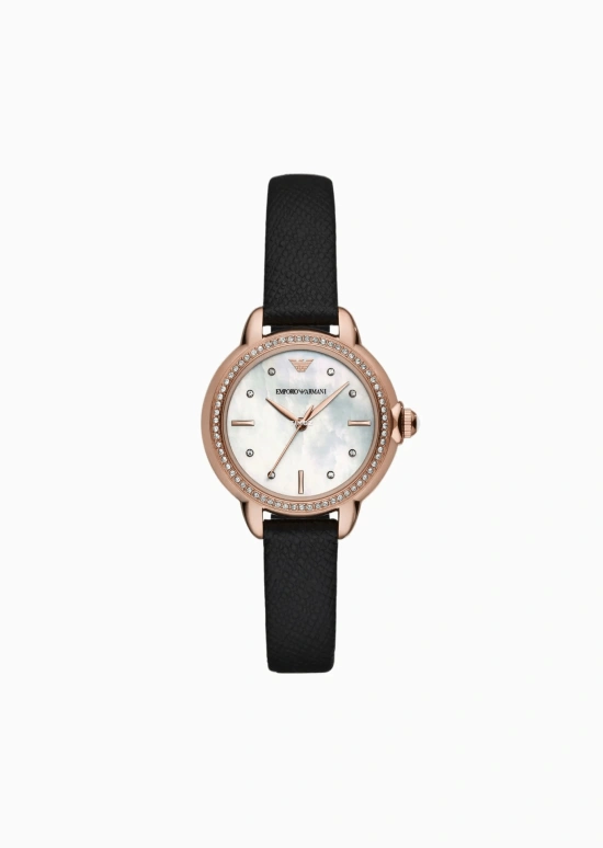 EMPORIO ARMANI,woman 32mm,32mm,Stainless Steel,White,Quartz,Hardlex,Round,EABX2024QD00016 NLC