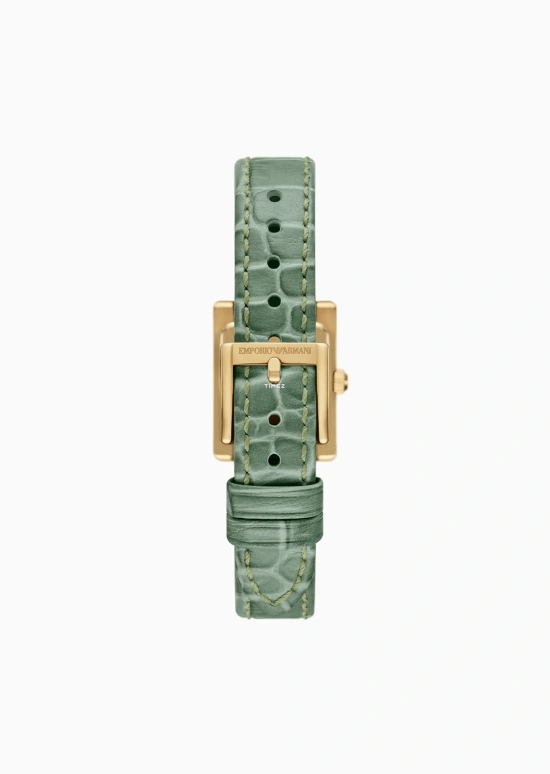 EMPORIO ARMANI,woman 26mm,26mm,Stainless Steel,Cream,Quartz,Glass,Square,AR11661 NLP NLC