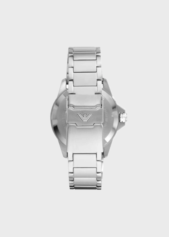 EMPORIO ARMANI,man 42mm,42mm,Stainless Steel,Green,Quartz,Day,Hardlex,Crystal Glass,AR11338 NLP NLC