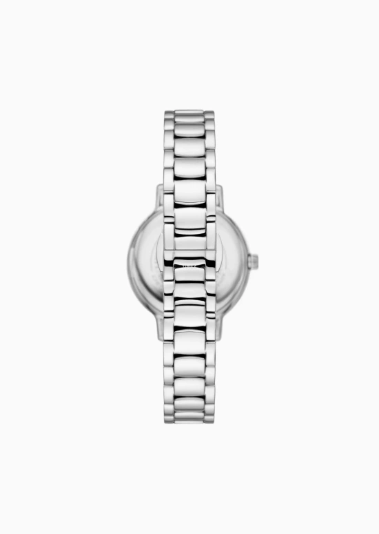 EMPORIO ARMANI,woman 32mm,32mm,Stainless Steel,Blue,Quartz,Hardlex,Crystal Glass,Round,AR11585 NLP NLC