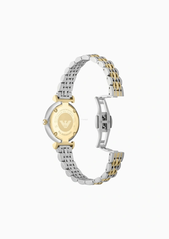 EMPORIO ARMANI,woman 32mm,32mm,Stainless Steel,Grey,Quartz,Glass,Round,AR11702NLPNLC