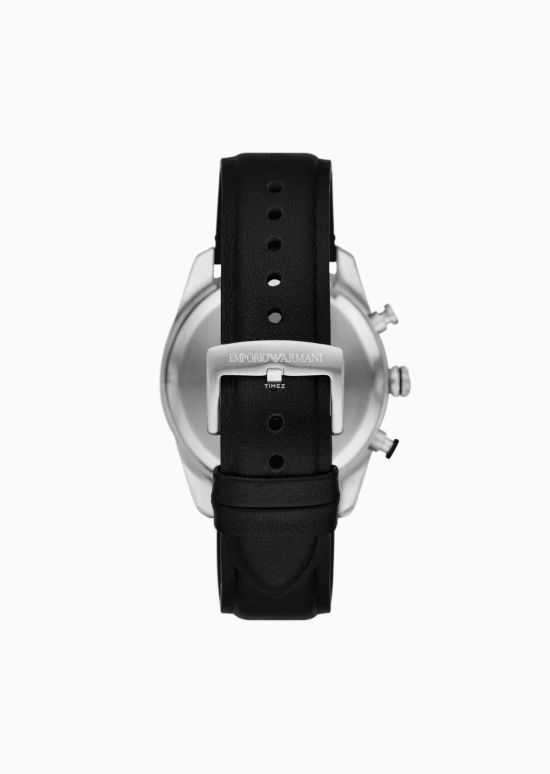 EMPORIO ARMANI,man 42mm,42mm,Stainless Steel,Black,Quartz,Chronograph,Day,AR11635 NLP NLC