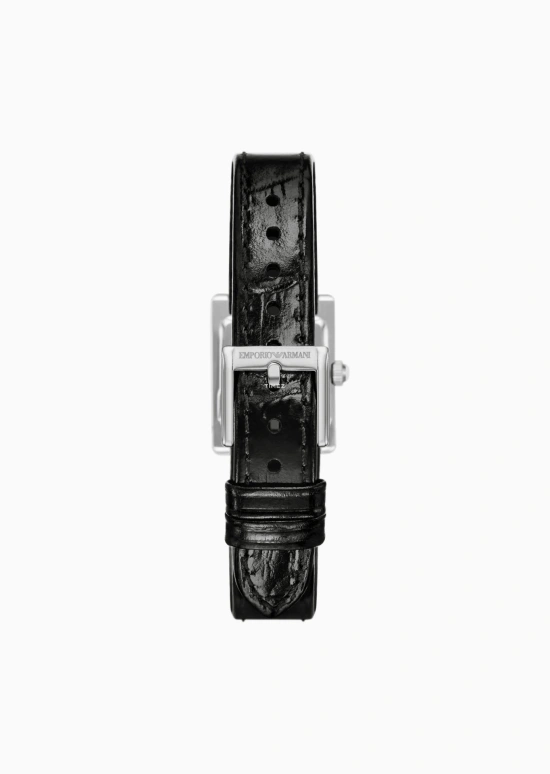 EMPORIO ARMANI,woman 26mm,26mm,Stainless Steel,Silver,Quartz,Glass,Rectangular,AR11660 NLP NLC