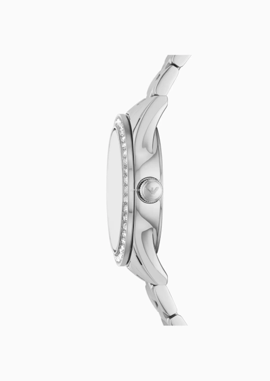 EMPORIO ARMANI,woman 36mm,36mm,Stainless Steel,Blue,Quartz,Glass,Round,AR11628 NLP NLC