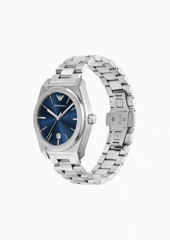 EMPORIO ARMANI,man 41mm,41mm,Stainless Steel,Blue,Quartz,Day,Crystal Glass,AR11620 NLP NLC