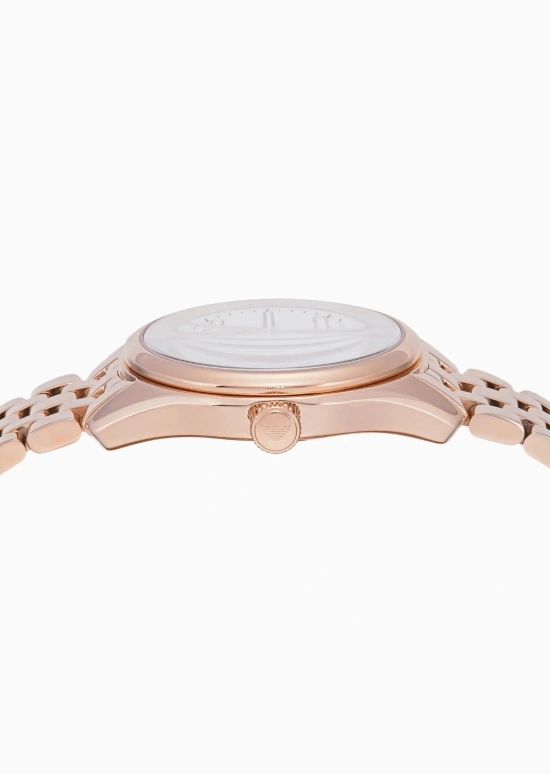 EMPORIO ARMANI,woman 32mm,32mm,Stainless Steel,White,Quartz,Day,Crystal Glass,AR11615 NLP NLC