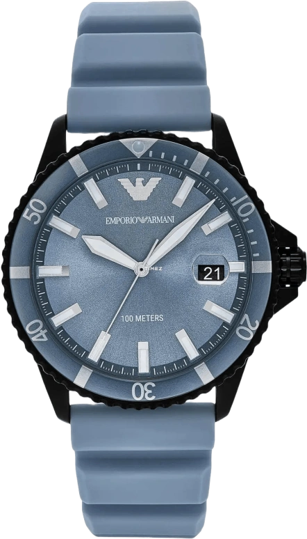 EMPORIO ARMANI,man 42mm,42mm,Stainless Steel,Blue,Quartz,Day,Glass,AR11685 NLP NLC